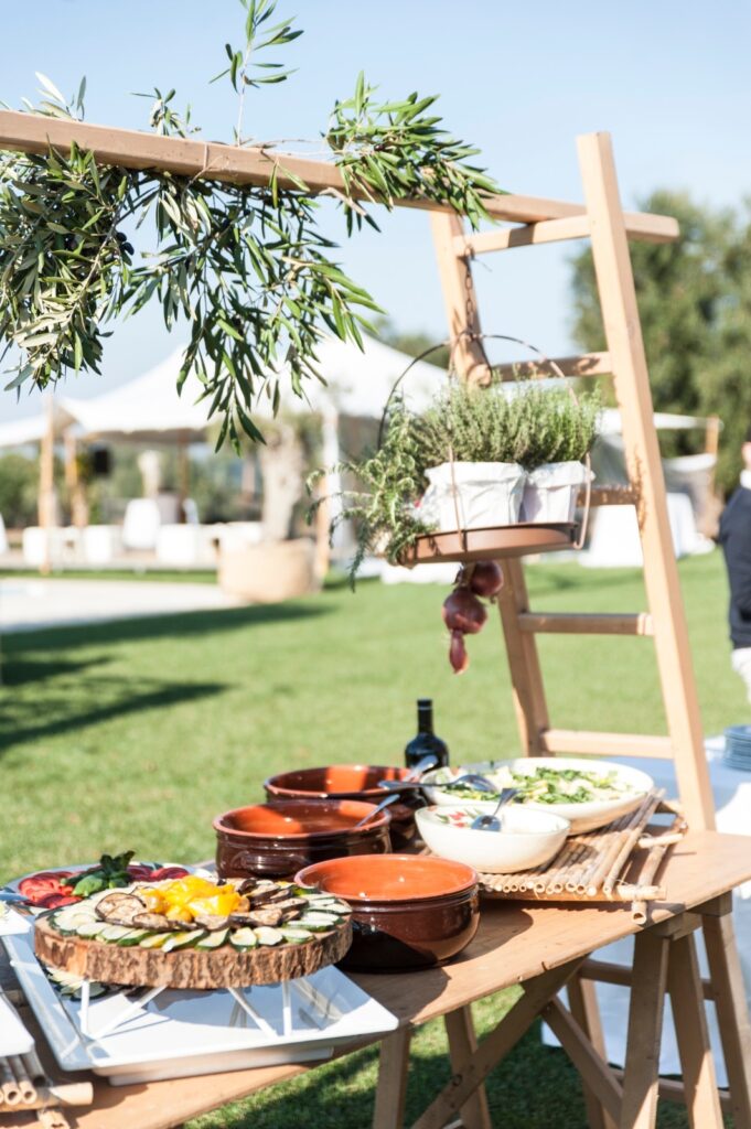 catering green in Puglia