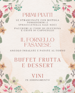 pasquetta in masseria menu